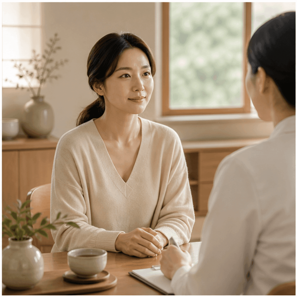 여성한의원 한방 진료 상담 이미지